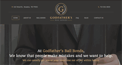 Desktop Screenshot of godfathersbailbonds.com