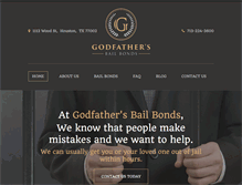 Tablet Screenshot of godfathersbailbonds.com